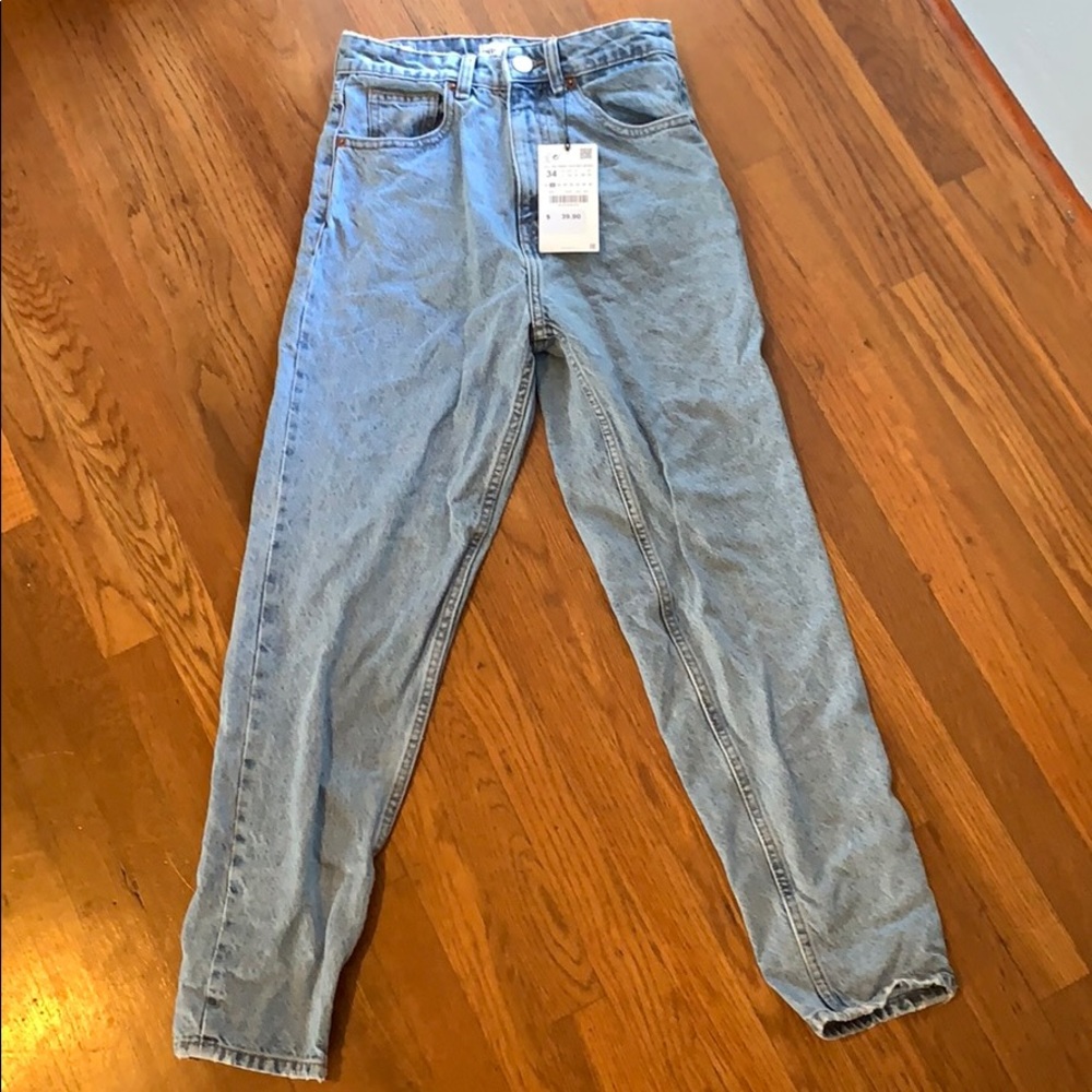 Zara mom fit jeans.